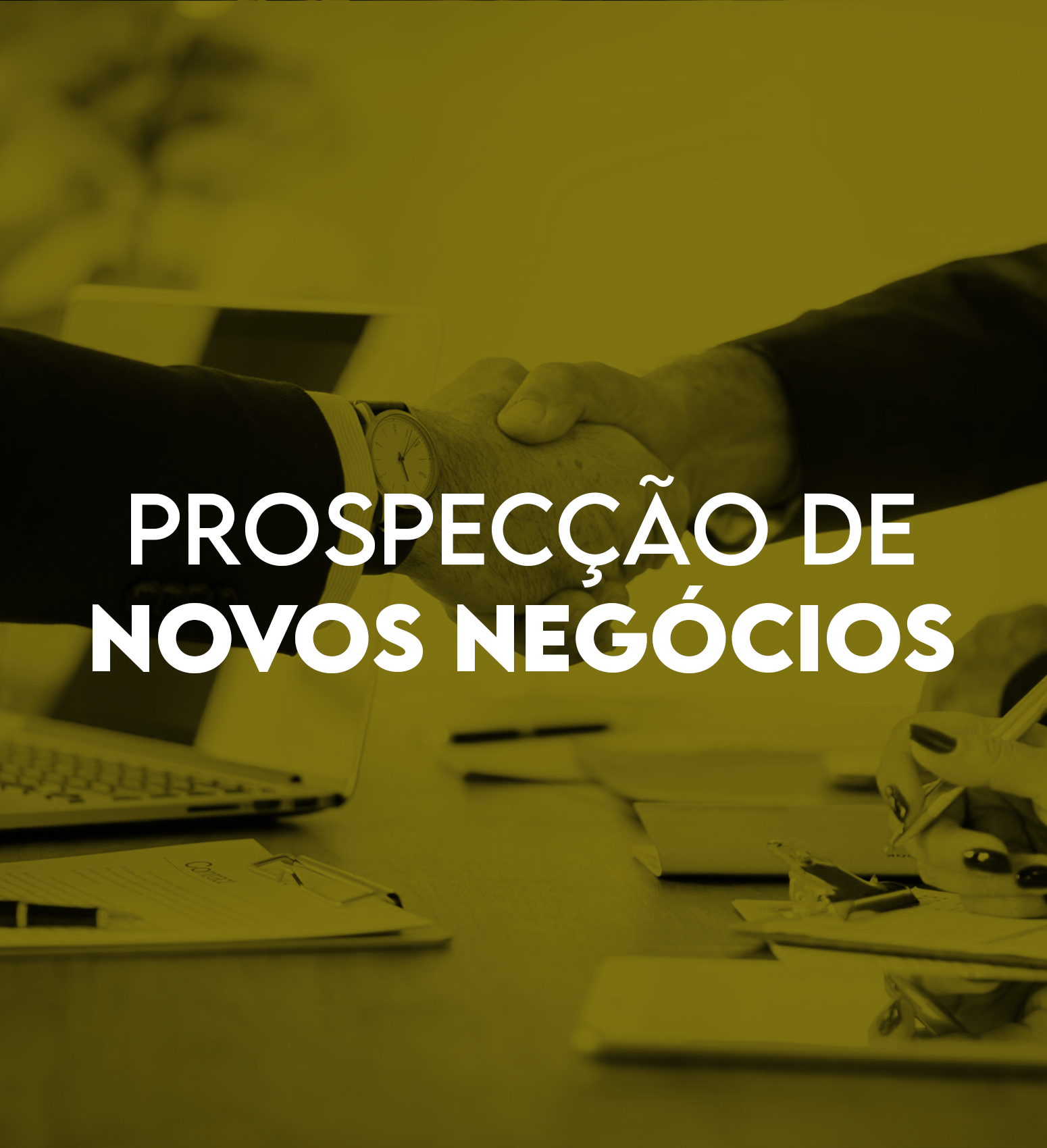 prospecção de novos negócios